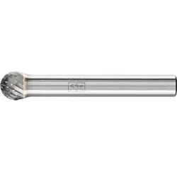 PFERD TOOLS Hartmetall Frässtift Kugel KUD Z4 universal mittel fein - 21112646