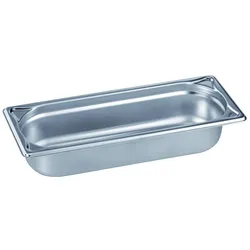 B.PRO Gastronorm-Behälter 3,8 Liter Edelstahl-GN 2/8 - 150 mm