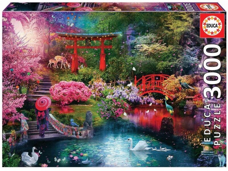 Puzzle 3000 pcs Jardin Japonais - Educa