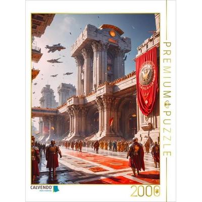 CALVENDO Puzzle Neu-Rom | 2000 Teile Lege-Größe 90x67cm Foto-Puzzle für glückliche Stunden