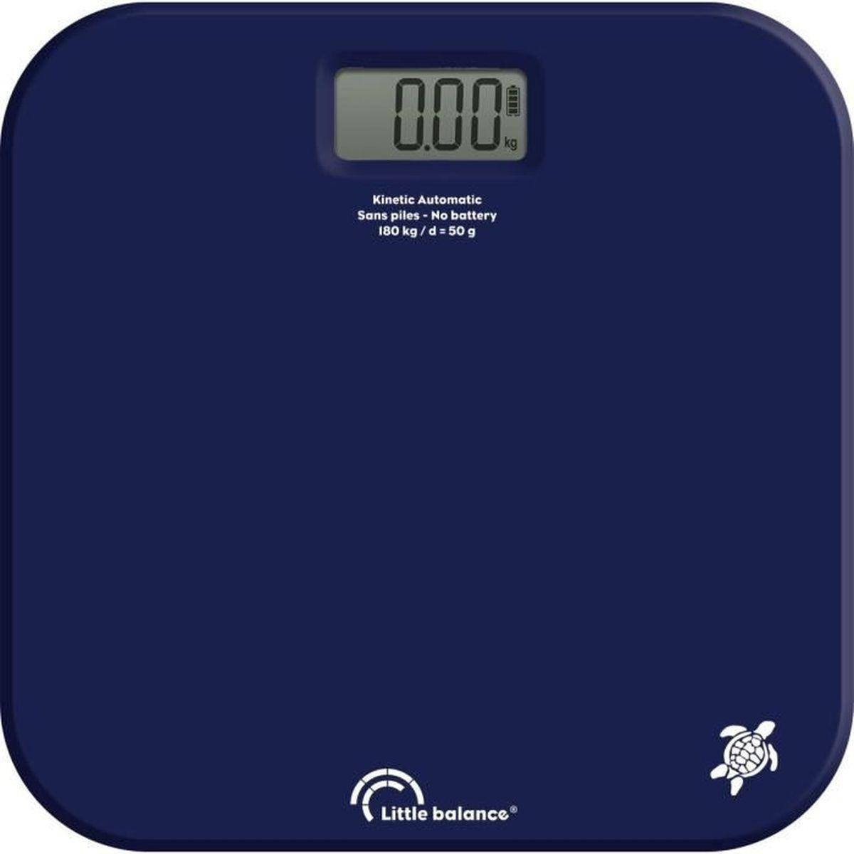Little Balance Kinetic Auto badkamweegschaal - Blauw