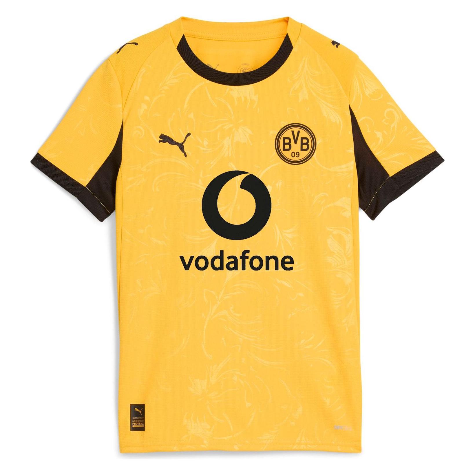 Puma BVB Cup Jersey Replica Jr with Sponsor (128) (946429)