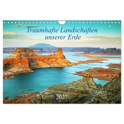 Traumhafte Landschaften unserer Erde (Wandkalender 2027 DIN A4 quer), CALVENDO Monatskalender