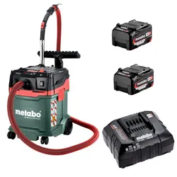 Metabo Akku Sauger Mobil AS 36-18 M 30 PC-CC 2x CAS Akku 4,0 Ladegerät ASC55