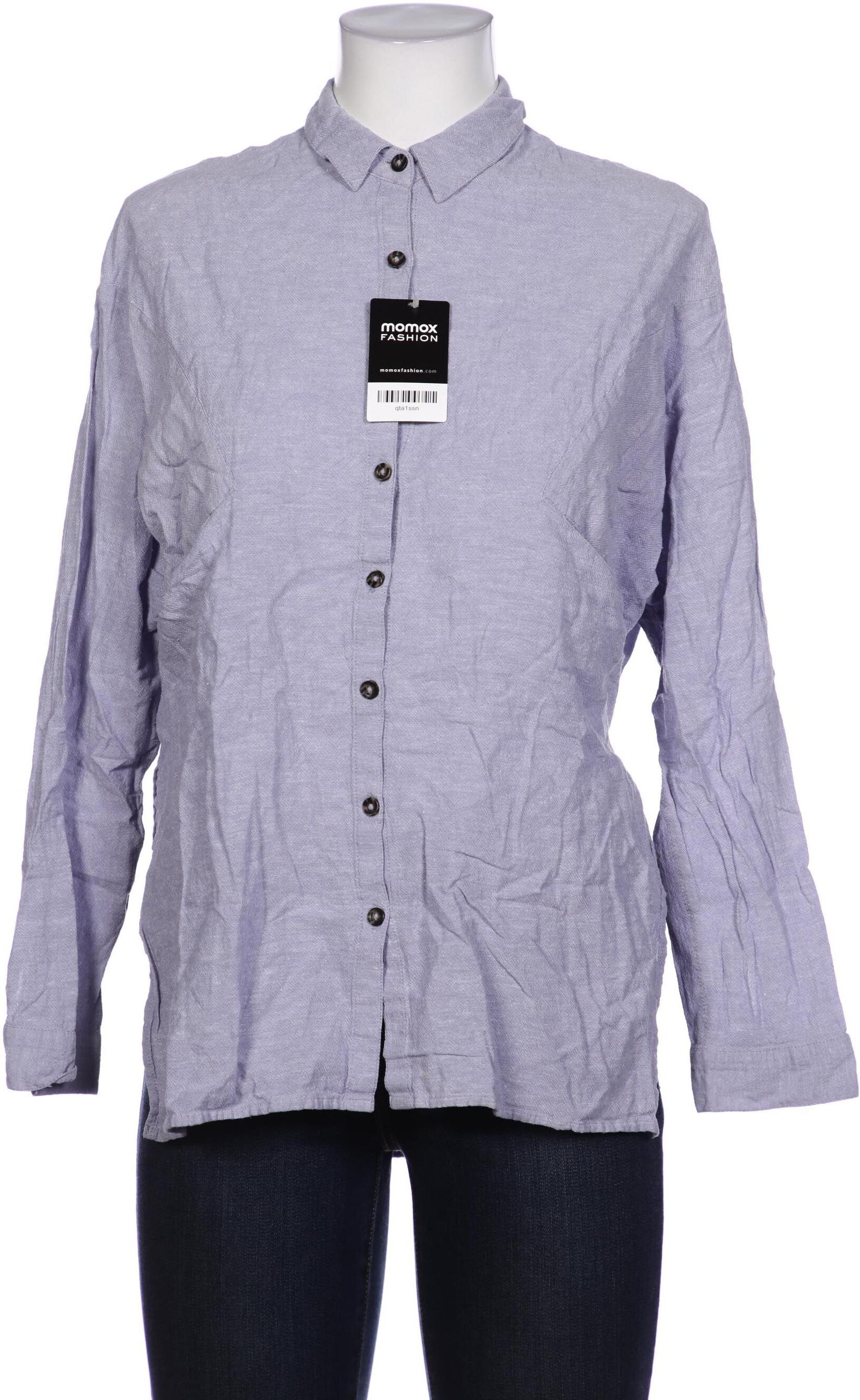 Topshop Damen Bluse, Blau, Gr. EU 36, kein / Etikett - Second Hand