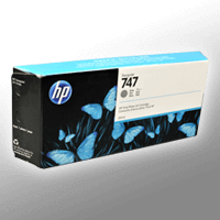 HP Tinte P2V86A 747 grey
