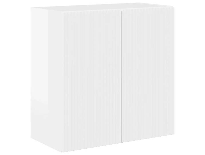 Meuble tv mural rectangulaire 60 x 31 x 60 cm bois blanche