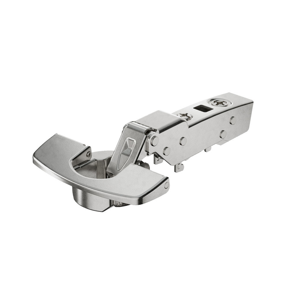 Hettich Möbel-Topfscharnier, 110°,Kröpf. 9,5mm Sensys 8675, halb vorliegend, vernickelt Schnellmontage Fix 9073669