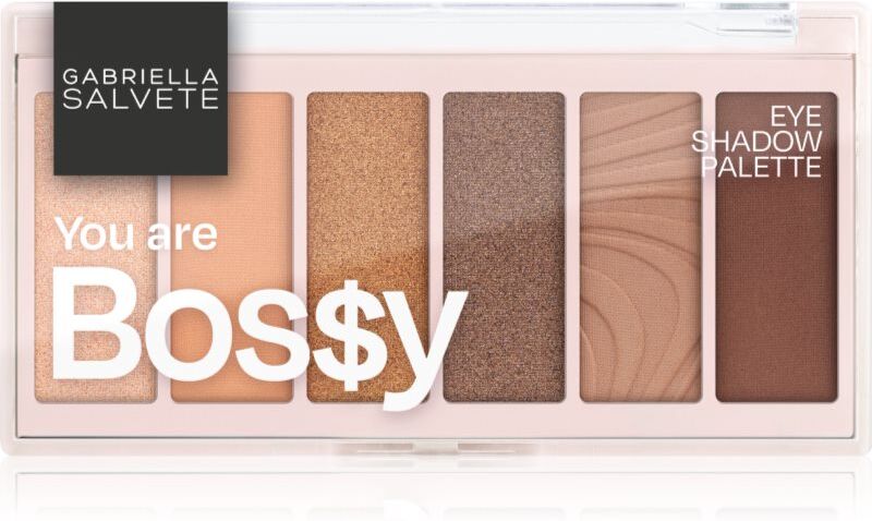 Gabriella Salvete Eyeshadow 6 Shades Palette eyeshadow palette shade You are Bos$y 12 g