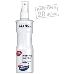 4000ml Clynol Stylingspray Xtra strong Frisurenspray 20er-Karton