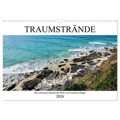 Traumstrände - die schönsten Strände der Welt (Wandkalender 2026 DIN A3 quer), CALVENDO Monatskalender