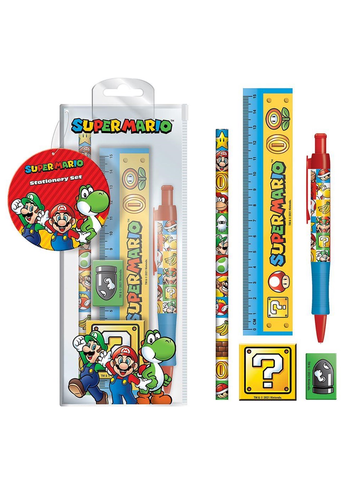Nintendo Super Mario Stationery Set