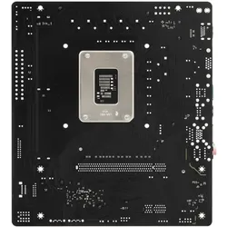 AsRock H810M-H Dimms 4STATA3 USB3.2 GB-LAN - DDR5 - Gigabit-LAN (LGA 1851, Intel H810, mATX), Mainboard