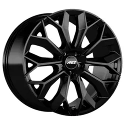 AEZ Leipzig Black Black 9.5x22 ET 42.5 5/120 Alufelge Schwarz