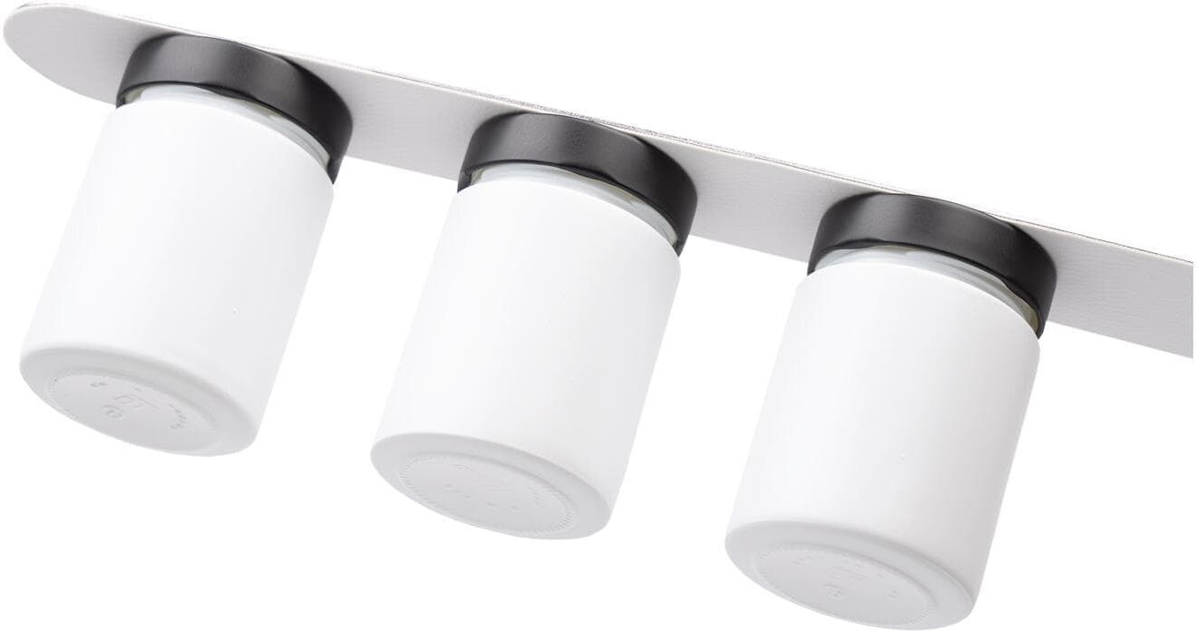 Vorratsdose "Feinkost-Magnetgläser-Set, 192 ml 0.192 l, Weiss", weiss (weiß), SILWY MAGNETIC SYSTEM, Lebensmittelaufbewahrungsbehälter, Vorratsdose weiß Einheitsgröße