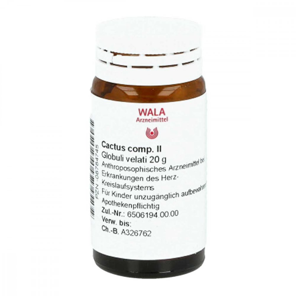 WALA Heilmittel GmbH Cactus Comp. Ii Globuli 08784745