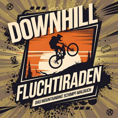 DOWNHILL FLUCHTIRADEN - Das Mountainbike Schimpf-Malbuch, Taschenbuch von Tollpatschiger TF Tobias, Bookmundo, 978-94-038-2963-0