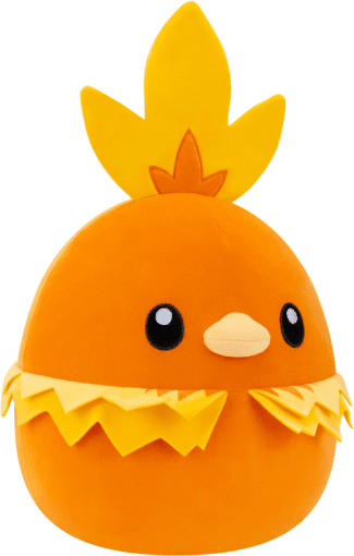 Squishmallows 10" Torchic Pokémon Plush - Officially Licensed - Orange