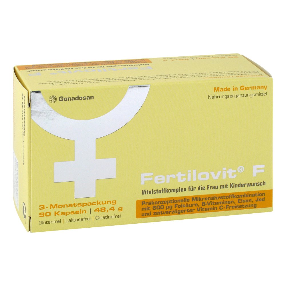 Gonadosan Distribution GmbH Fertilovit F Kapseln 07677378