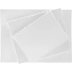 Keilrahmen Artist Canvas in Weiß, 3er-Pack