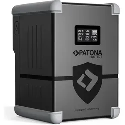 Patona Protect Battery V-Mount V150-PD100 (Kamera Akku), Kamera Stromversorgung, Schwarz