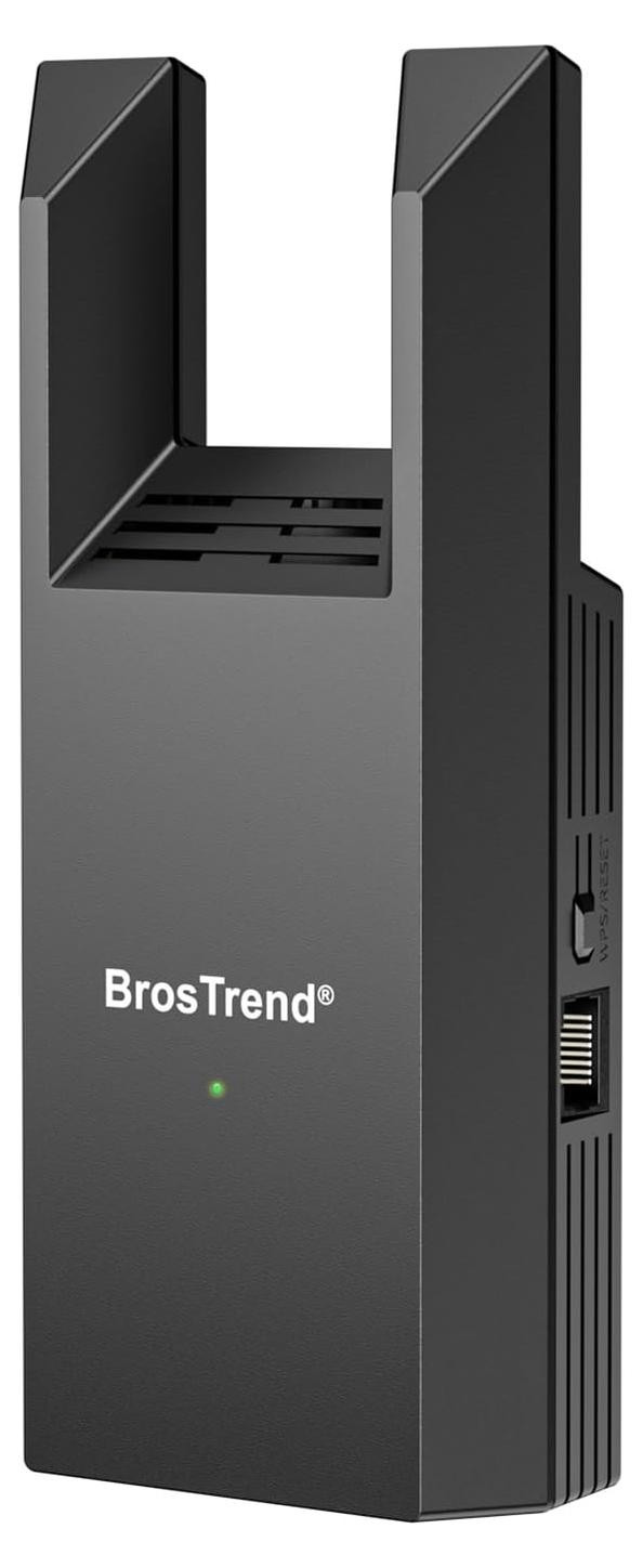 Merkloze Wifi versterker AC1200 Dual-band Access Point met wandstekker
