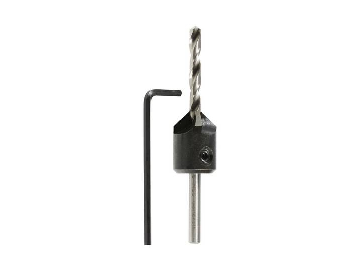 Wolfcraft Vorbohrer mit Senker 4.5 mm