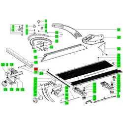 FESTOOL Flachrundschraube M6x40 für CMS-TS 55 R