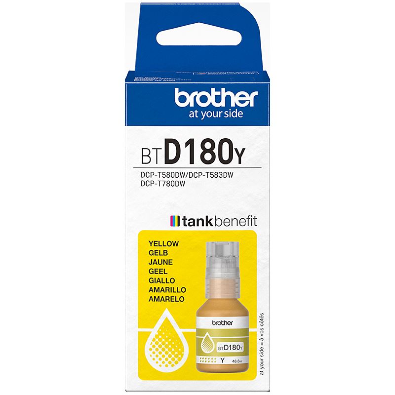 Brother Patrone BTD180Y Tintenflasche Gelb ca.5000S