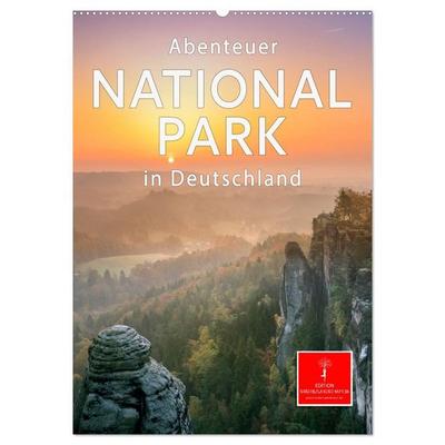 Abenteuer Nationalpark in Deutschland (Wandkalender 2027 DIN A2 hoch), CALVENDO Monatskalender