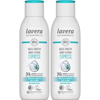 Lavera basis sensitiv Bodylotion express dt 2x 2x250 ml Lotion