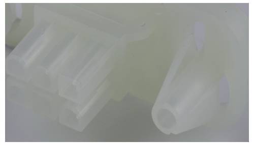 Molex 42474-0611 Kleinspannungskupplung Nylon Naturweiß