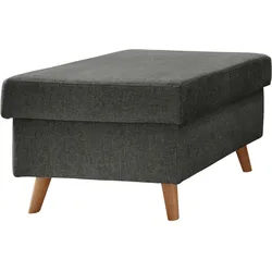 Hocker Valentina Anthrazit Struktur