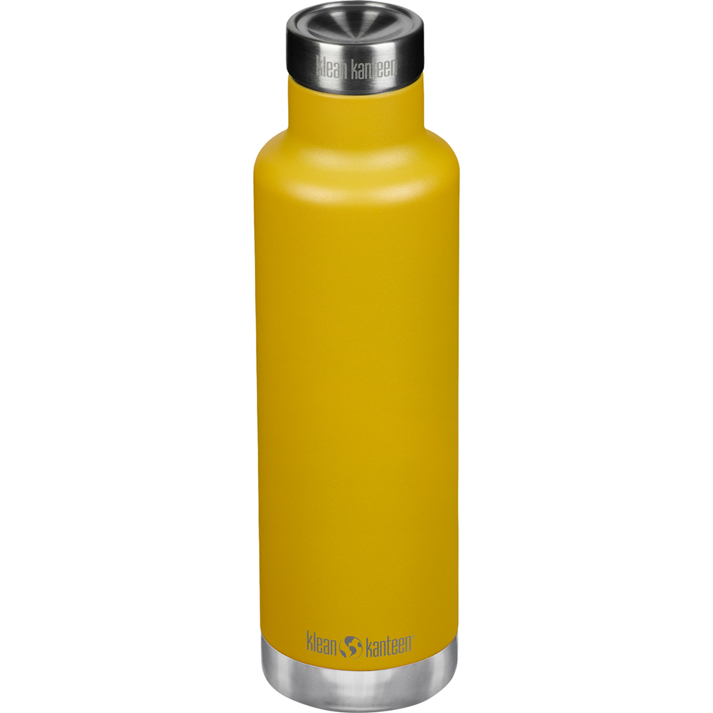 Klean Kanteen Classic VI PourTrough Cap Isolierflasche Isolierflaschen gelb Größe 740ml Trekking