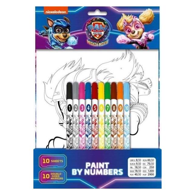 Majewski Paw Patrol 20-teiliges Malen-nach-Zahlen-Set (44909459)