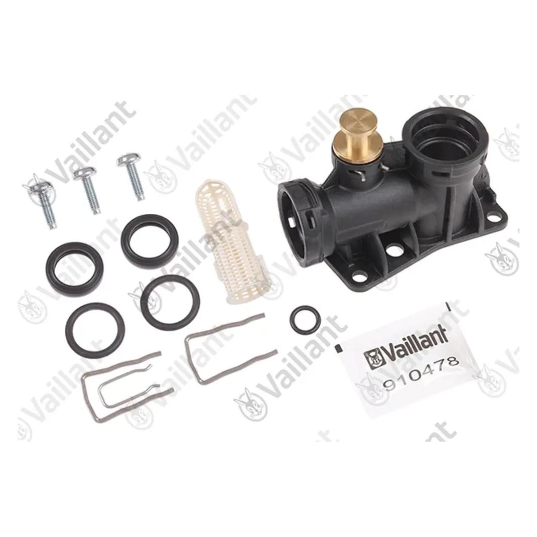 Vaillant Anschluss, Vorlauf, Kunststoff VC 104/4-7 A u.w. Vaillant-Nr. (0020140559)