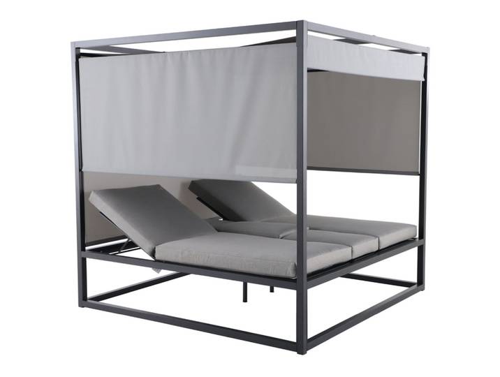 MWH Cubico Daybed mit Hubtisch Aluminium