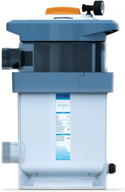 Astral Filtre à cartouche NanoFiber 180 (14 m3/h) avec vanne 2