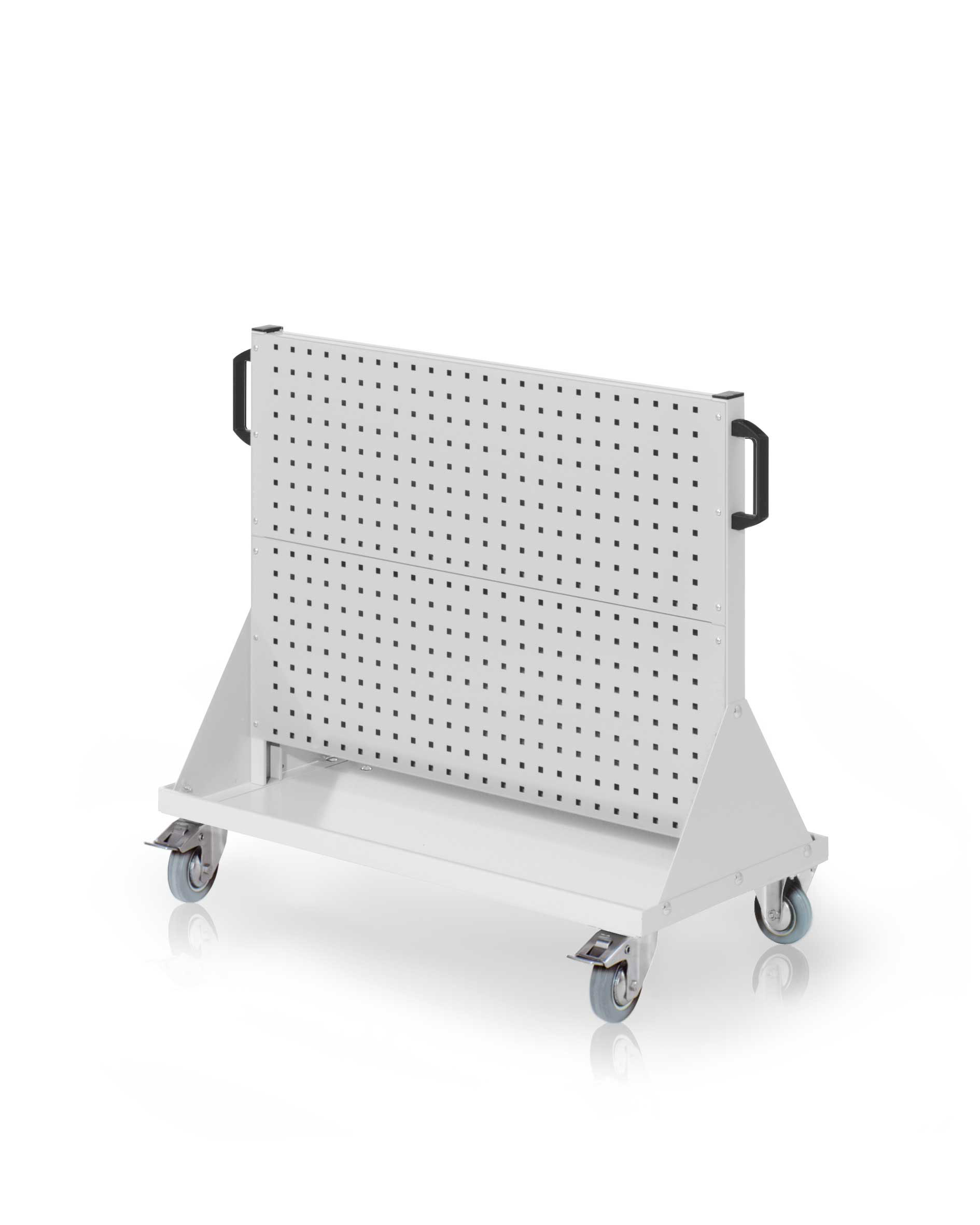 Kappes Systeme Kappes RasterMobil® Größe #2 - 1000x890x500mm - 4x Lochplatte 4-teilig - lichtgrau