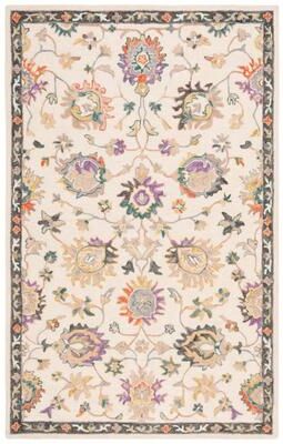 SAFAVIEH Handmade Blossom Ingveldur Floral Wool Rug