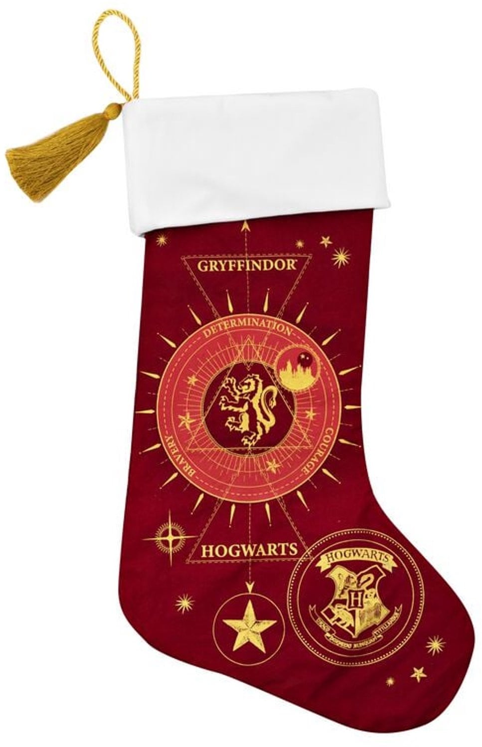 Disney Harry Potter Gryffindor Kerstsok Unisex Meerkleurig