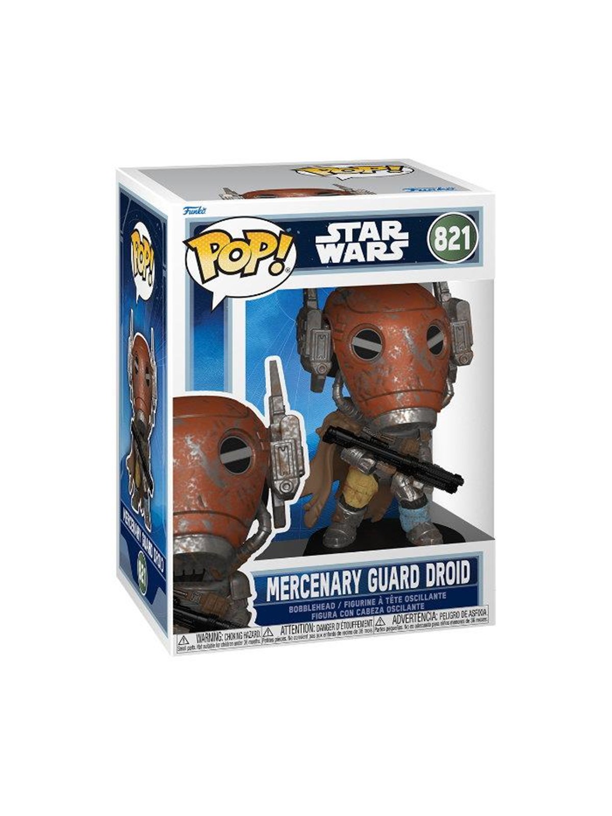 Funko! - Funko POP Vinyl SW M&G Mercenary Guard Droid