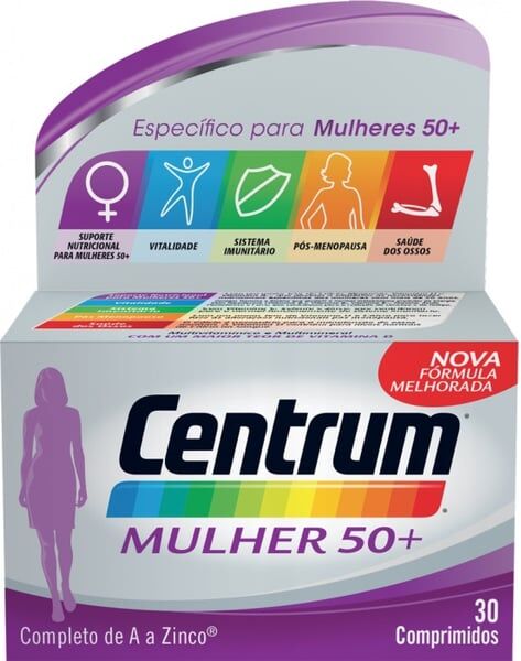 Centrum Mulher50+ Comp X 30