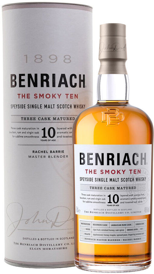 Benriach Whisky Single Malt 'The Smoky Ten' 10 Anni