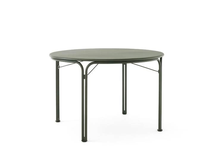 &Tradition Thorvald SC98 Esstisch Ø115 cm Bronze green