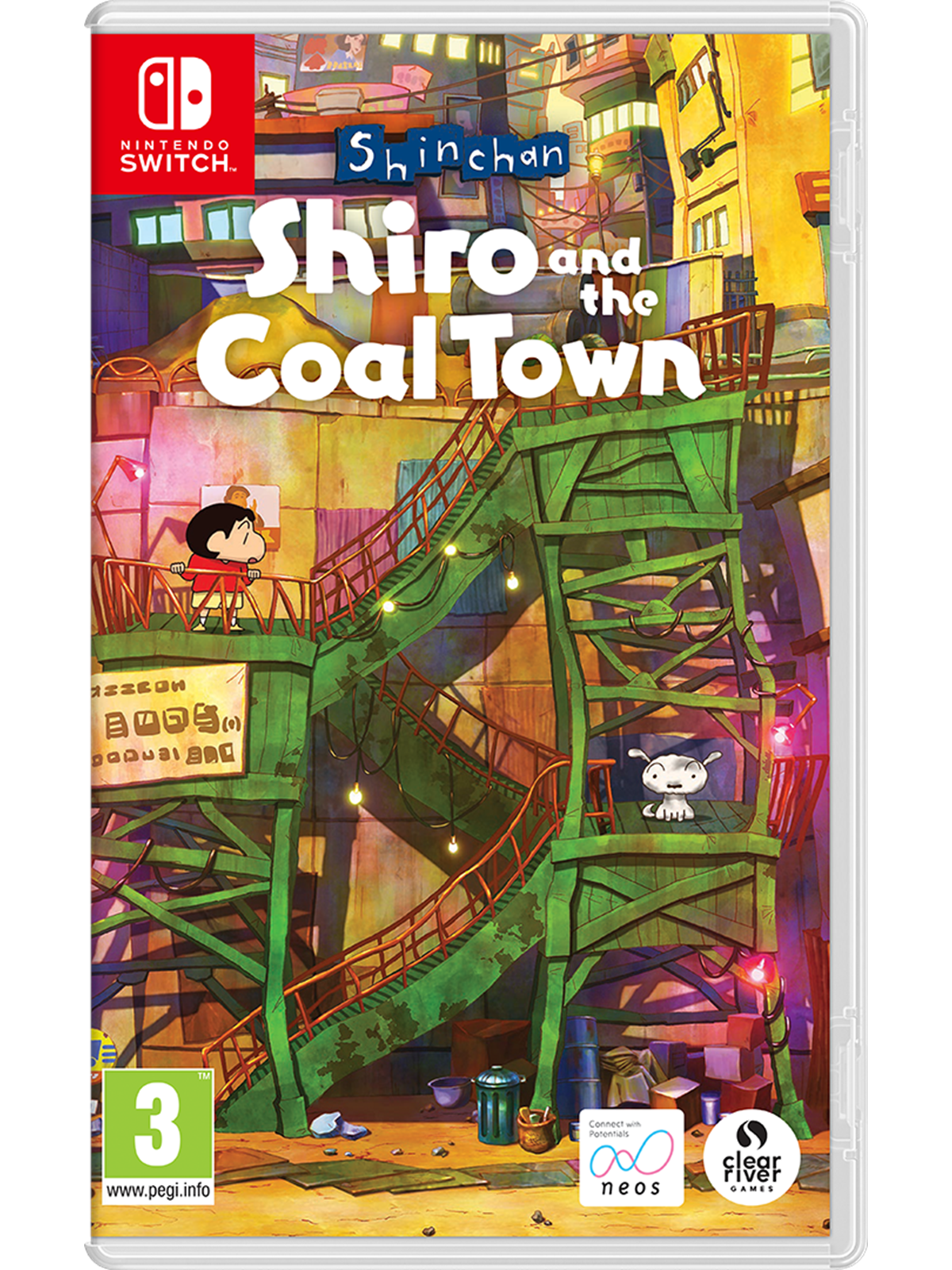 Shin Chan Shiro and the Coal Town - Nintendo Switch - Abenteuer - PEGI 3