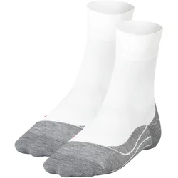Falke, Damen, Sportsocken, RU4 Women (37 - 38), Grau, Weiss