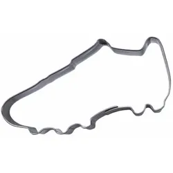 Städter Ausstecher Fußballschuhe, Ausstechform, Plätzchenform, Keks, Plätzchen, Edelstahl, 7 cm, 041363