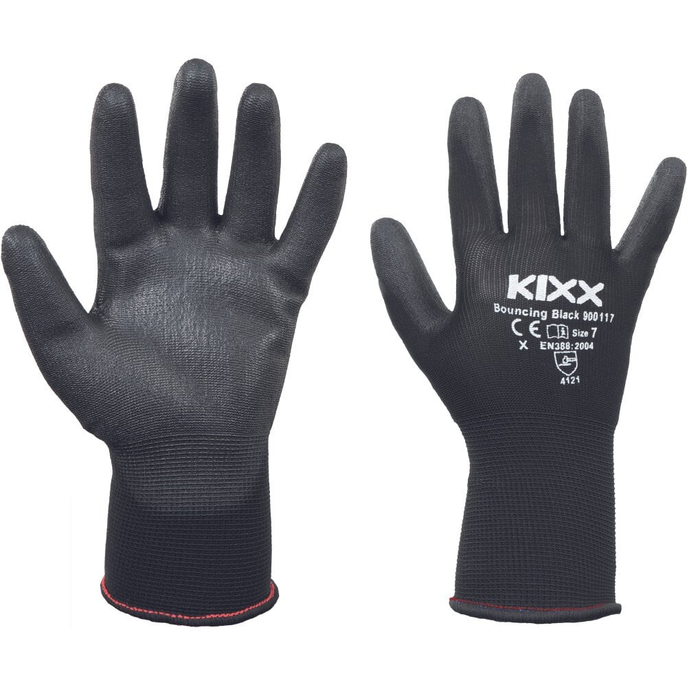 Kixx Bouncing handschoen zwart maat 10