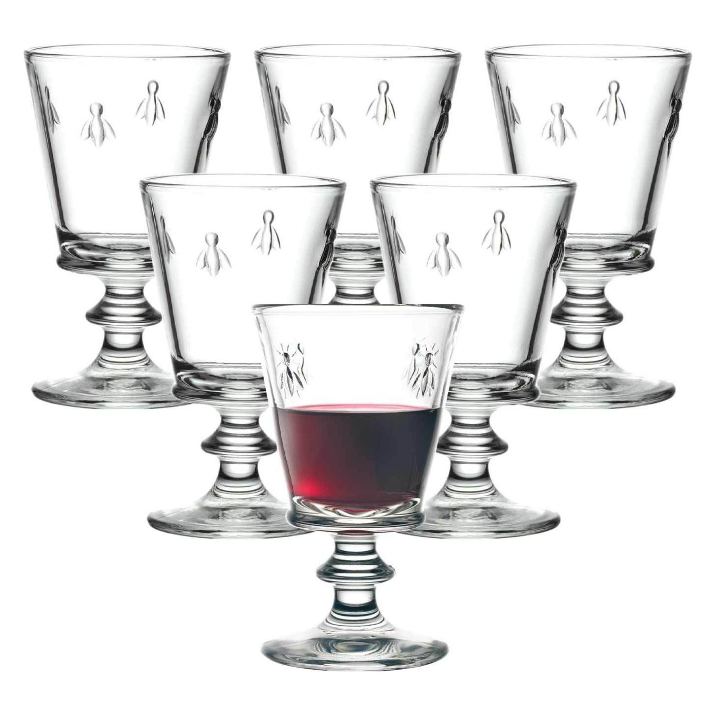 La Rochère Weinkelch Biene 240 ml 14cm (24 cl, 1 Glas, Weissweingläser) (611001) Mindestbestellmenge: 6 Stück